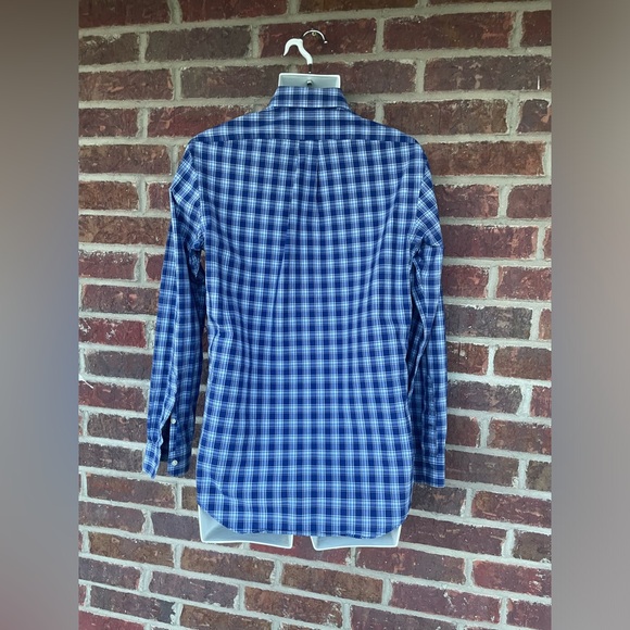 Men’s Ralph Lauren Blue Check Button Down Top Size Small - Picture 6 of 10
